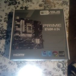 Prime B760M-A D4 Motherboard for Computer