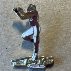 San Francisco 49ers Jerry Rice Signature Pin