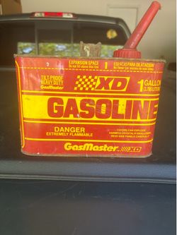 Vintage gas can