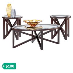 Coffee Table And End Tables