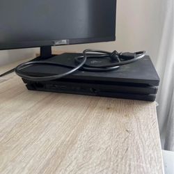 PS4 Pro With Controller & Power Chord 