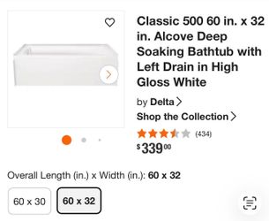 Bathtub $100 dlls only