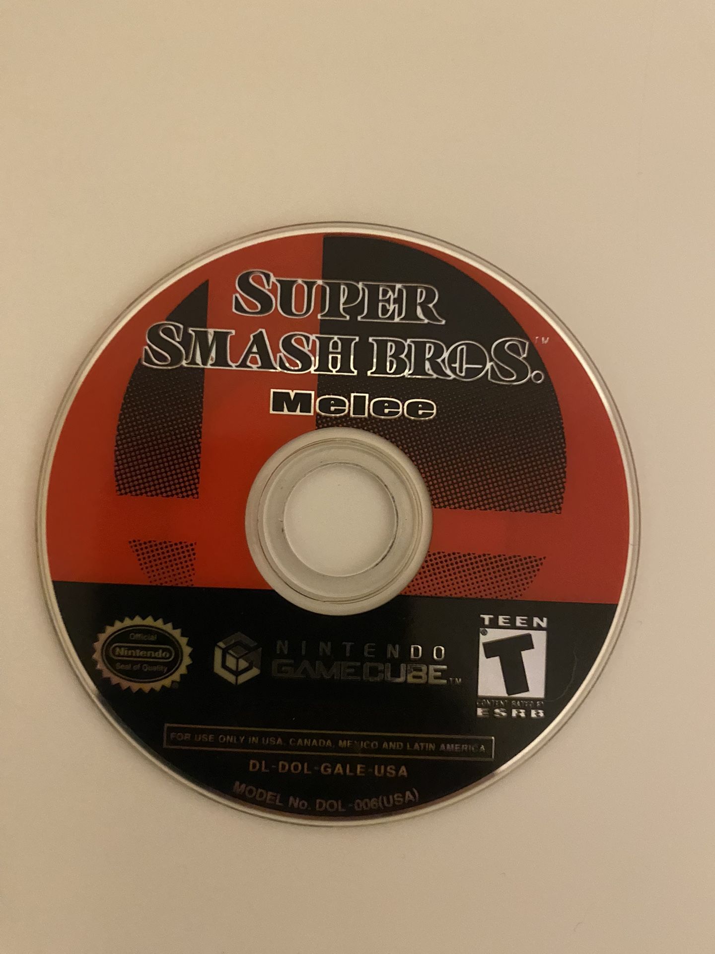 Super Smash Bro Melee For The Nintendo GameCube