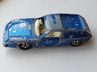Vintage 1969 Lesney Matchbox Superfast Series No. 5 Lotus Europa Blue