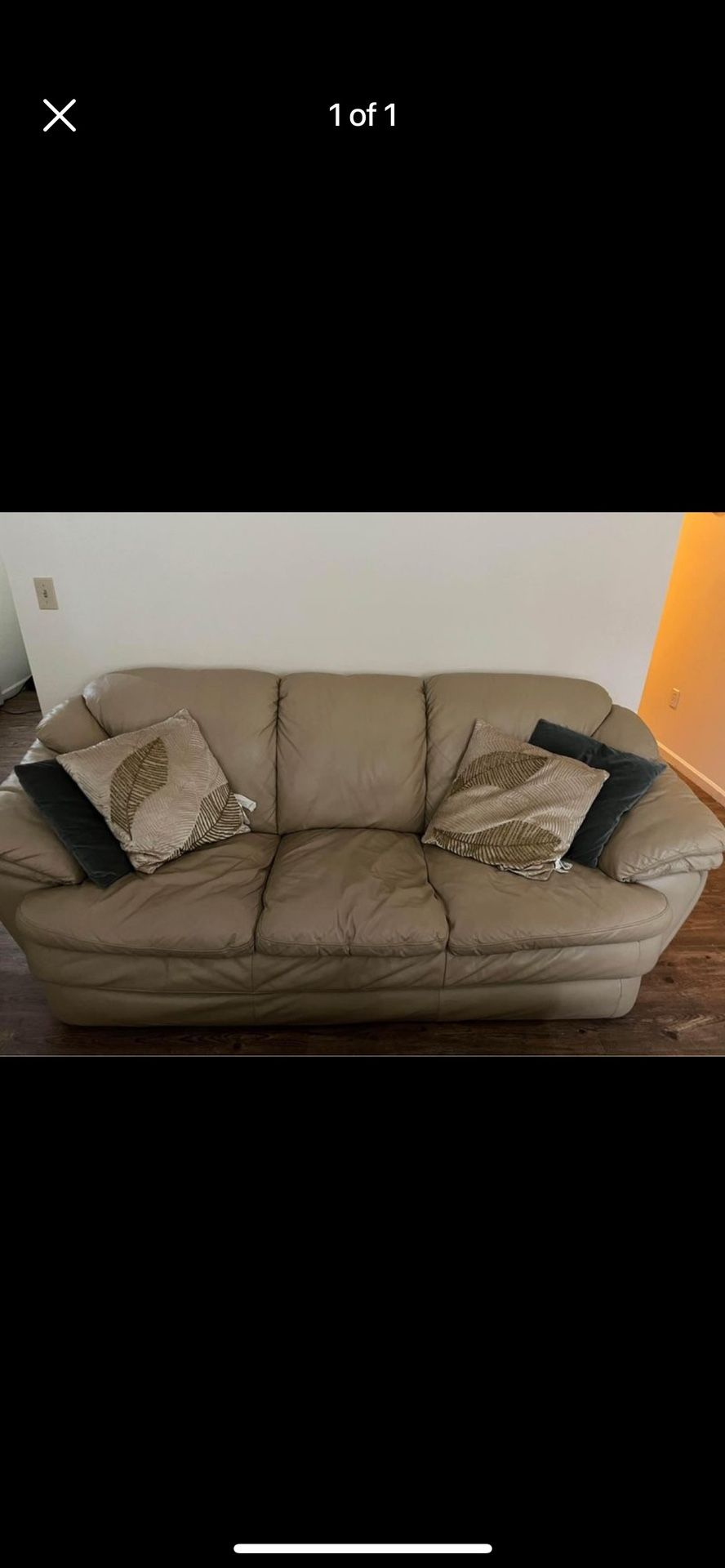 Leather Sofa