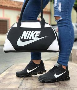 matching nike bag and shoes