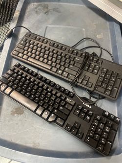 2 Dell Keyboard Keyboards