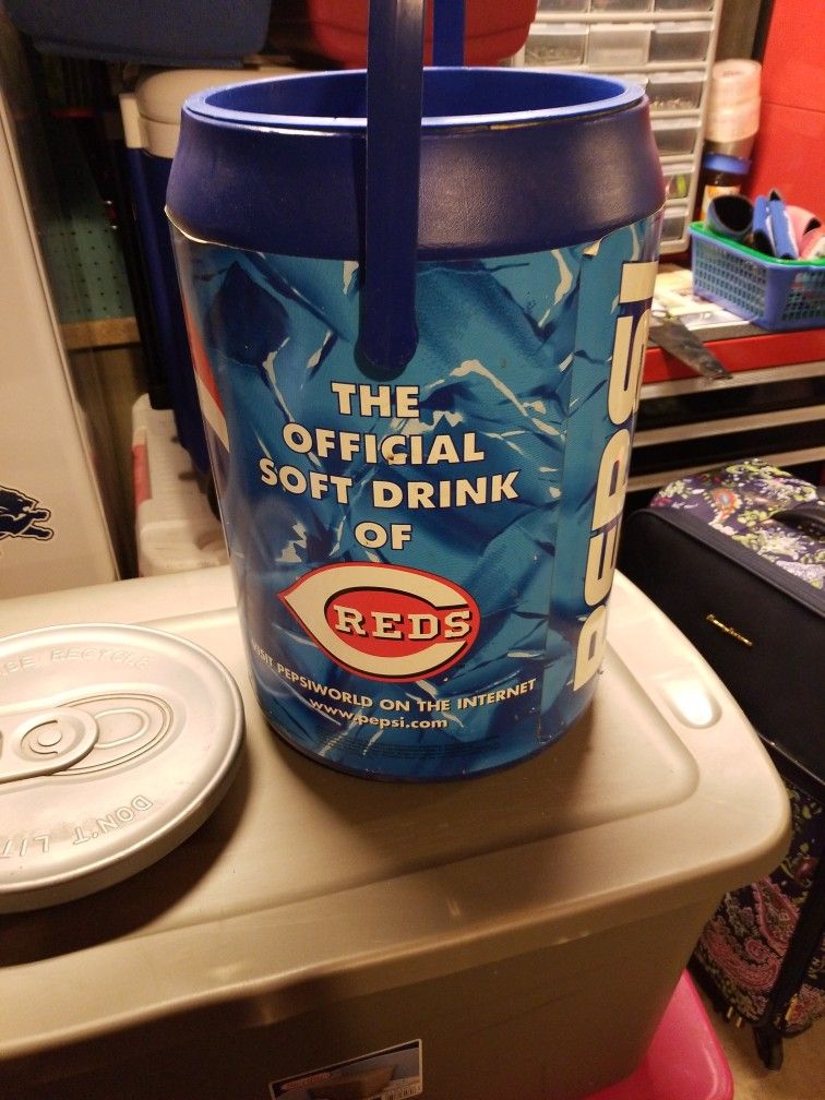 Cincinnati reds Pepsi Cooler