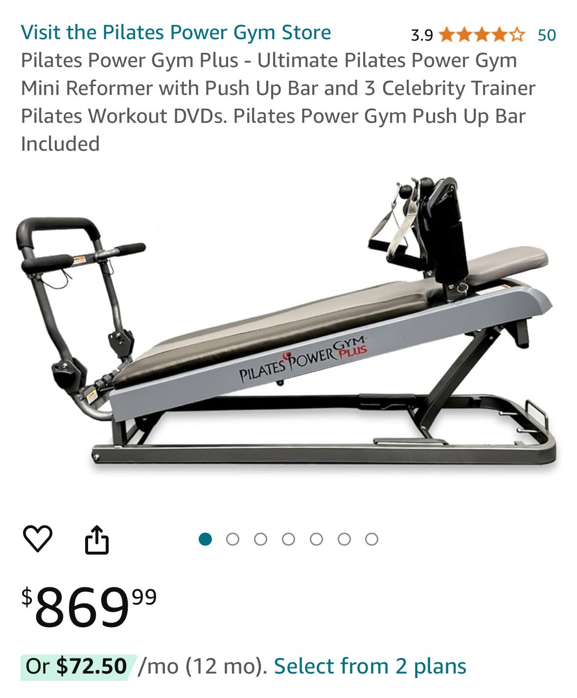 Pilates Power Gym PLUS Machine 