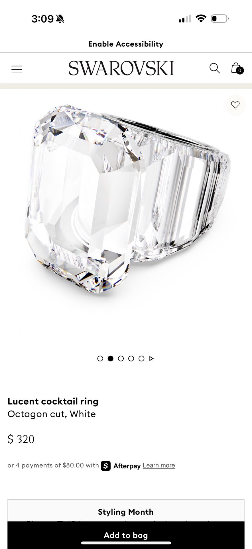 Swarovski Ring