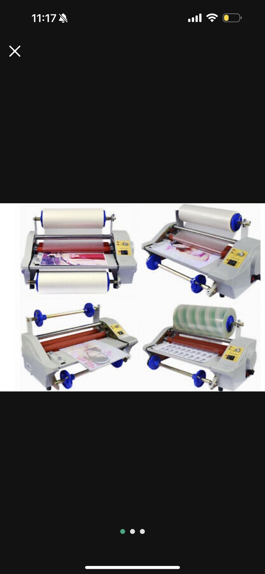 Thermal Laminator “Laminadora Termica” Professional