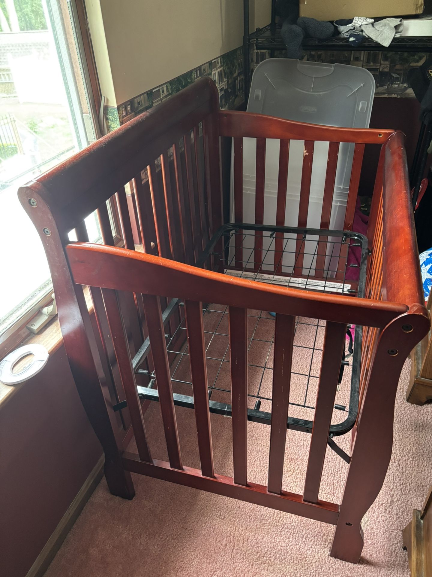 Wooden Crib 