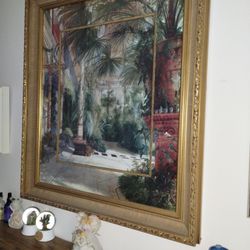 Large Tropical Art Work 