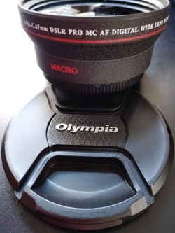 Olympia UHD IS L 0.5xL.C.67mm 4K Macro & Digital Wide Angle Lens (67mm)