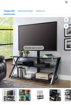 3-in-1 TV Stand with Integrated Mount for TVs up to 70"