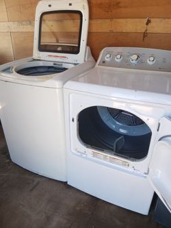 Washer and Gas dryer Work good 450 Delivery installation and 30 Days Warranty