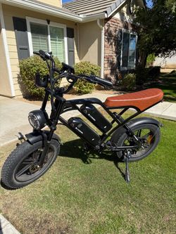 Cycrown Fat Tire mountain 2 battery Electric Bike