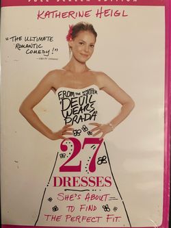 27 DRESSES Full-Screen Edition (DVD-2008) Peyton Roi List + Katherine Heigl!