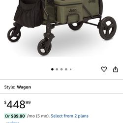 jeep wagon stroller 