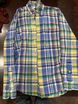 Polo Ralph Lauren Plaid Button-Down Shirt size small
