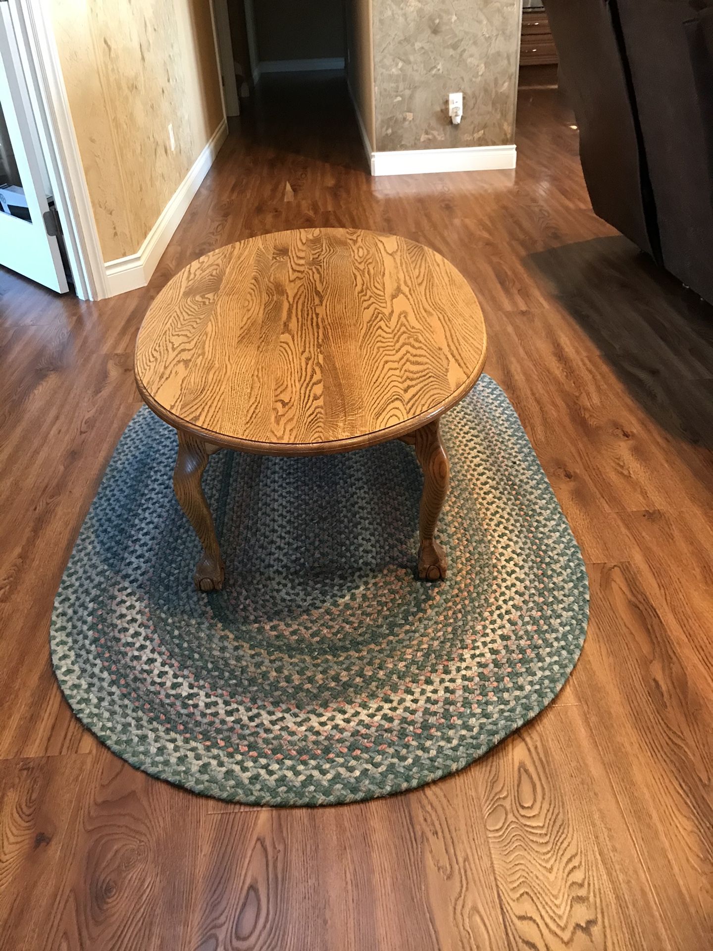 Carpet And Two Tables