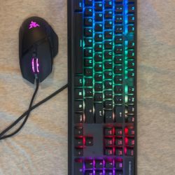 Razor mouse & steel series keyboard