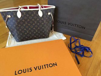 Louis Vuitton Neverfull MM Damier Azur Rose Ballerine for Sale in Canton,  MA - OfferUp