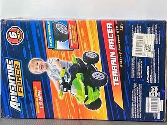 Adventure Force 6 Volt Green Terrain Racer ATV Powered Boys or Girls Ride-on