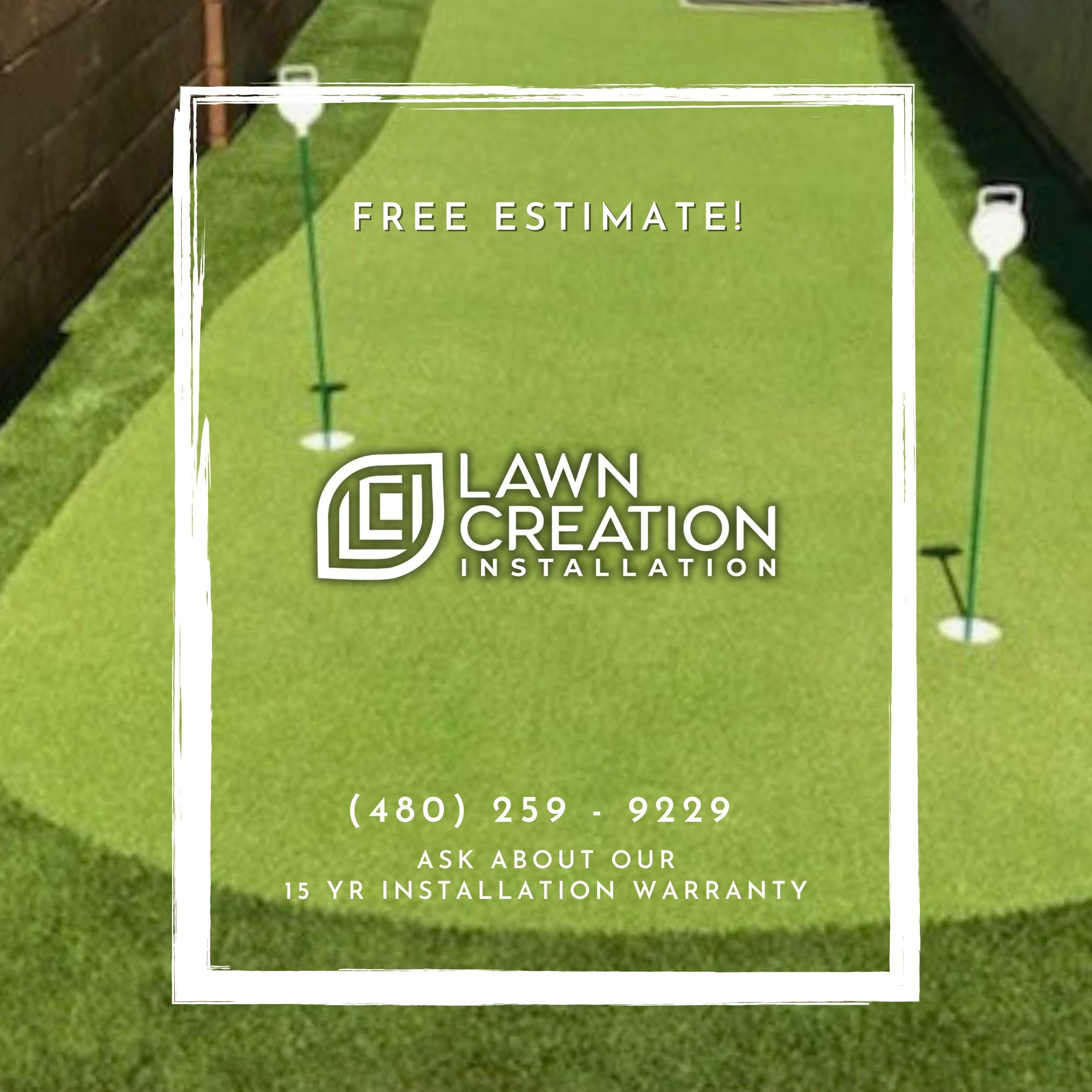 ARTIFICIAL TURF, PUTTING GREEN - FREE ESTIMATE