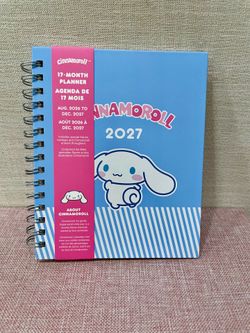Cinnamoroll Aug 2026-Dec 2027 Planner Agenda
