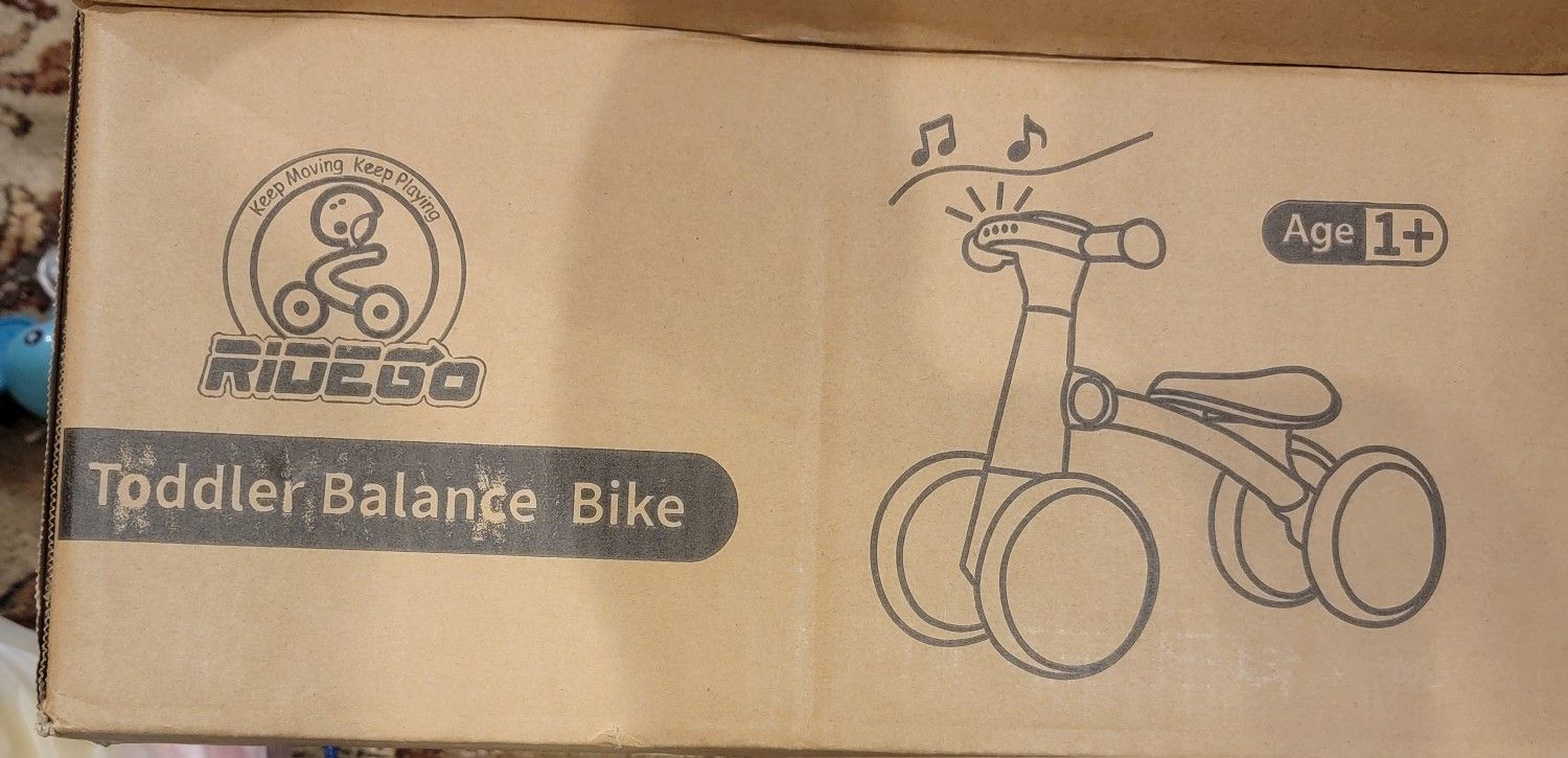 Toddler Balance Bike - Plays Music