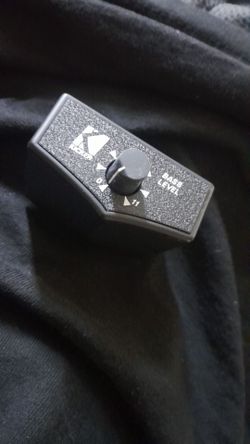 Kicker Bass knob