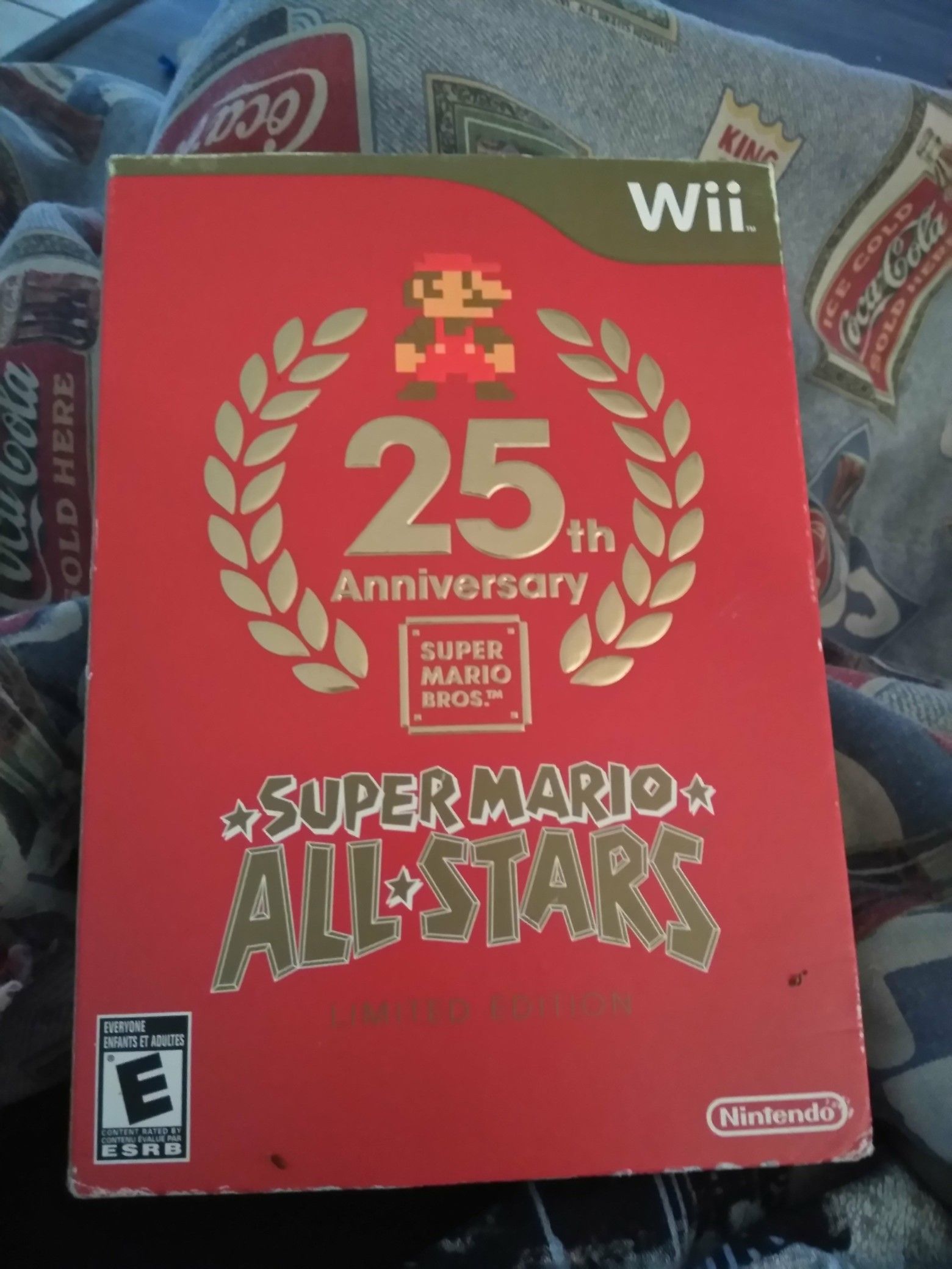 25th Anniversary Super Mario Bro Limited Edition Wii
