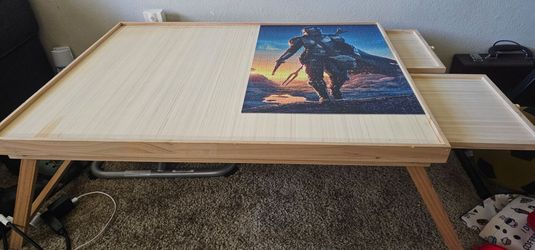 Foldable Puzzle Table