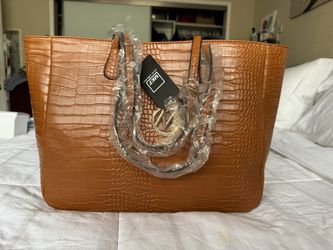 MKF Collection Cognac Colored Large Tote! New With Tags!