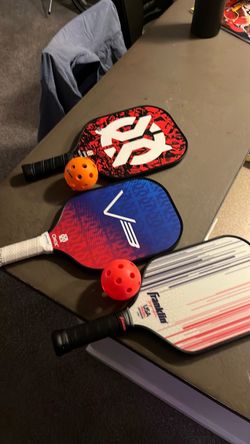 Pickleball Paddle Set with Balls