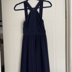 Lulus XS Navy Formal Dress