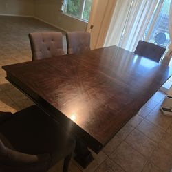 Table and chairs