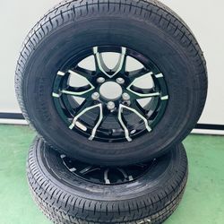 Trailer Wheels 5 Lugs 205/75R14