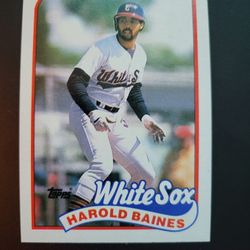 Harold Baines 1989 Topps #585
