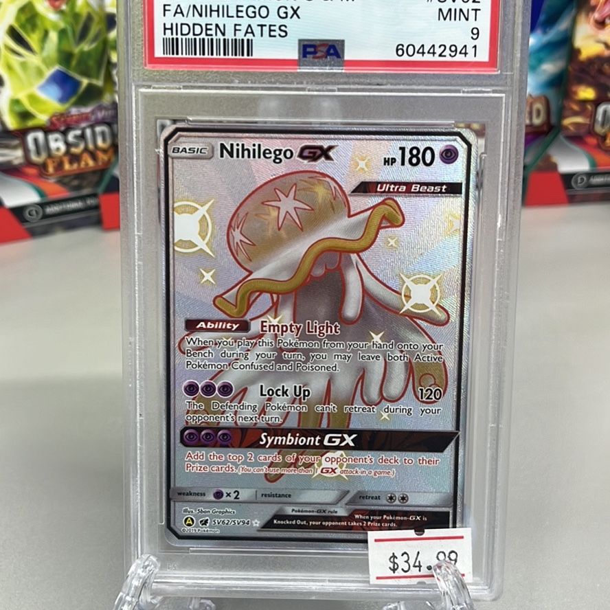 Card Pokemon Nihilego Gx