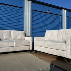 Brand new Set Of Loveseat Sofas 