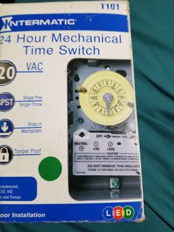 Intermati T101 24 Hour Mechanical Time Switch 
