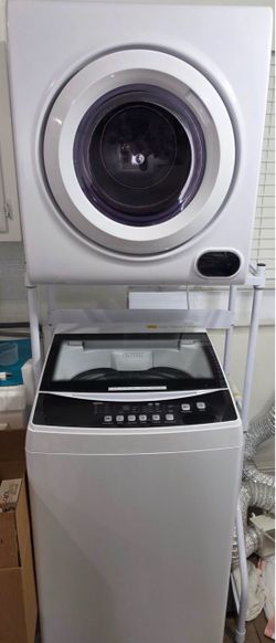 Stackable washer and dryer electric