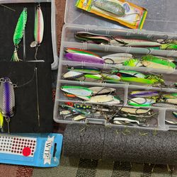 Huge Lot 76 Coho Killers And Kingfisher Spoons