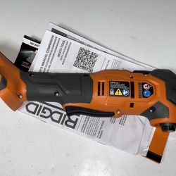 NEW RIDGID Angle Grinder 4-1/2” 18V brushless cordless with 4.0 Ah battery and charger