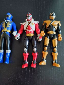 Power Rangers Action Figures Lot of 3