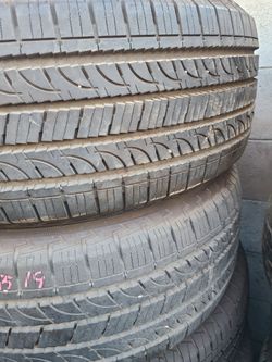2.    265/55/19.   Yokohama  85%