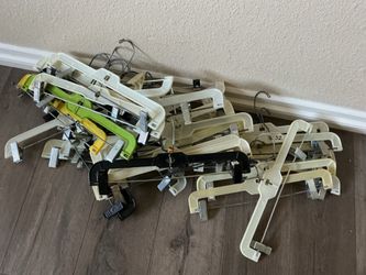 Pant  hangers  (36 counts)  -  $9  for all