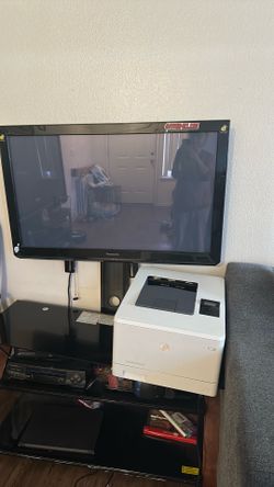 TV and set table